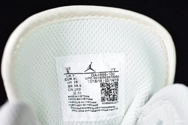 Reps 1 airjordan blue mid mixed textures da4666-100 0503